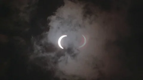 Double Eclipse - raw Stock Footage 84194196