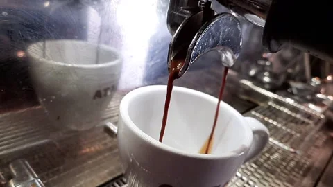 Double espresso Stock-Footage 155538421