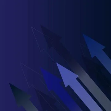 Double exposure of financial chart on empty room interior background. Forex Illustrazione stock