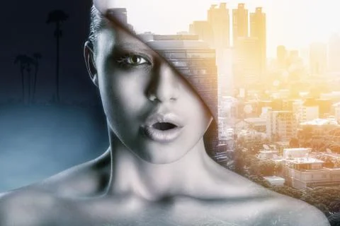 Double Exposure Stock Photos