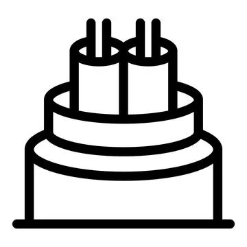 Double fiber optic cable transmitting data through optical fibers Stock Illustration