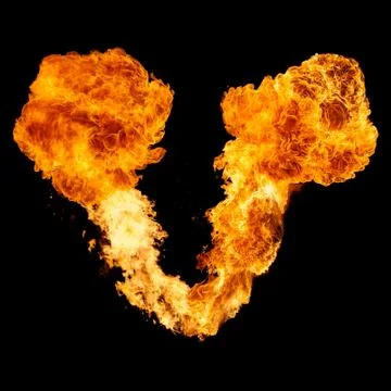 Double Fireball Stock Photos