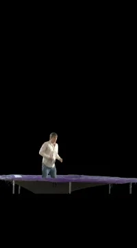 Double Front Flip Stock Footage 79718