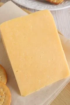 Double Gloucester Cheese Stock Photos