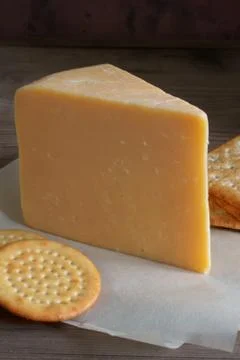 Double Gloucester Cheese Stock Photos