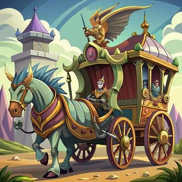 Double-Headed Battle Axe Illustration Stock Illustration