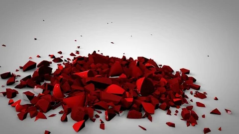 Double Hearts Assembly Stock Footage 71142066