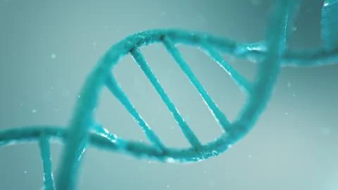 Double helical structure of DNA, DNA molecule, RNA. The concept of biochemistry Stock Illustration