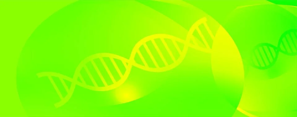 Double helix structure. Genetic engineering concept. Illustrazione stock