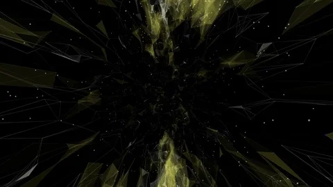 Double interstellar.Abstract plexus background for different events and projects Stock Footage 79499206