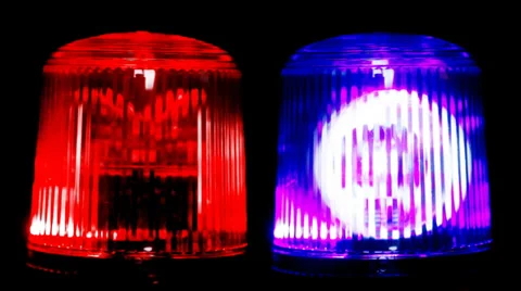 Double light signal Stock Footage 32695060