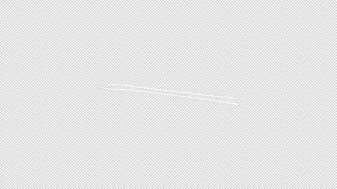 Double Line Sketch Style Alpha Animation Stock Footage 242511779