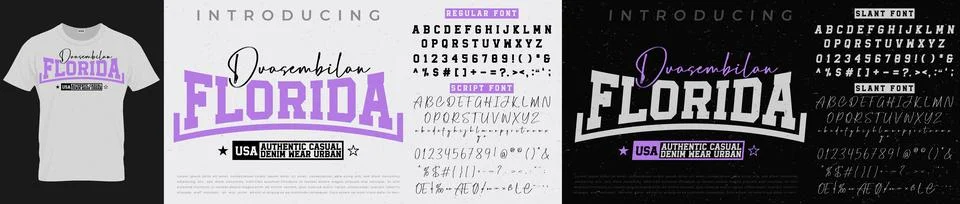 Double Line Vector Font Alphabet Typography Design Stock Illustration