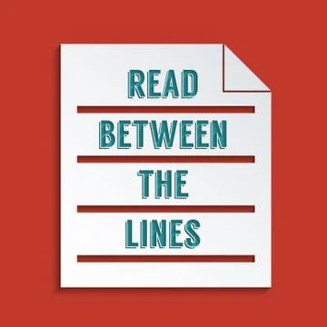 Double meaning Stock Illustration