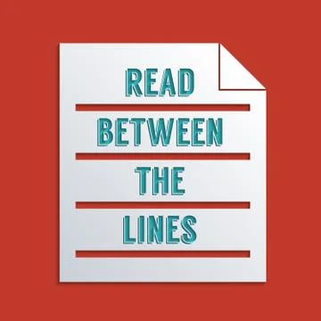 Double meaning Stock Illustration