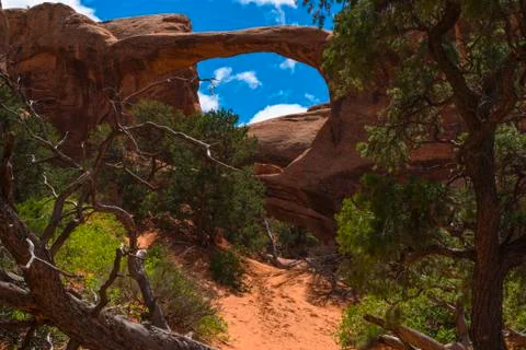 Double o arch Stock Photos