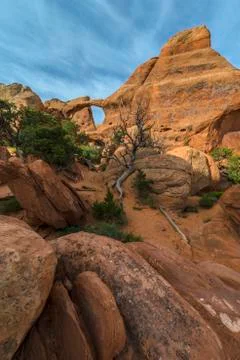Double o arch Stock Photos