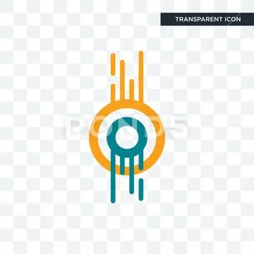 Double o vector icon isolated on transparent background, double o logo design 스톡 일러스트