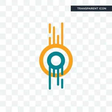 Double o vector icon isolated on transparent background, double o logo design 스톡 일러스트