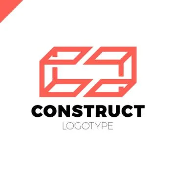 Double or two Letter C logo icon design template elements in 3d style 스톡 일러스트