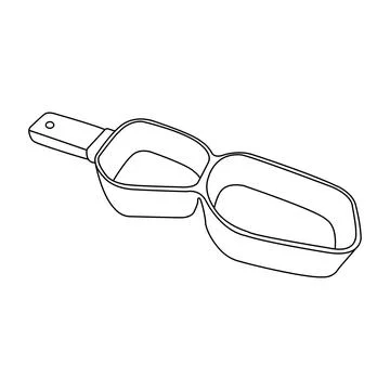 A double pan use for cooking in the kitchen vector Stock Illustration