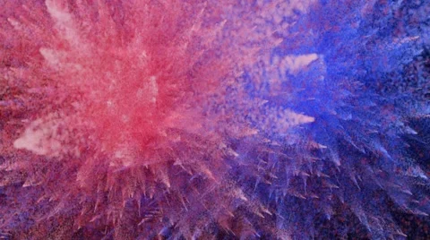 Double Particle Explosion Stock Footage 59766101