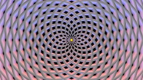 Double Psycho Spiral Loop (Gray) HD Video stock 9877842