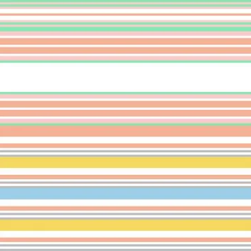 Double Rainbow Pastel Striped seamless pattern design Illustrazione stock