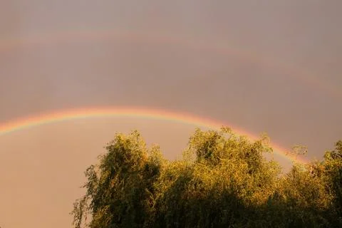 Double rainbow Stock Photos