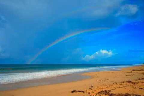 Double Rainbow Stock Photos