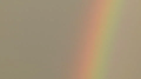 Double Rainbow, then a CG strike Stock Footage 54741739