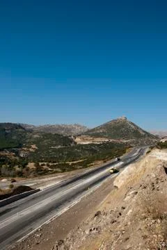 Double road Stock Photos