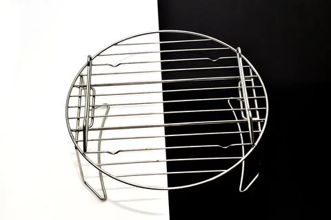 Double-sided grill for multicooker Stock Photos