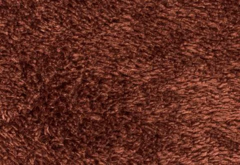 Double sided terry towelling fabric texture background. Brown color Stock Illustration