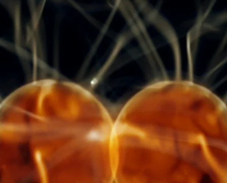 Double Sphere 動画素材 104090