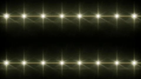 Double Stars lens flares pattern yellow Stock Illustration