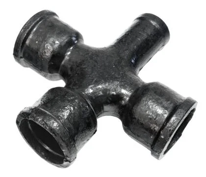 Double t fitting Foto stock