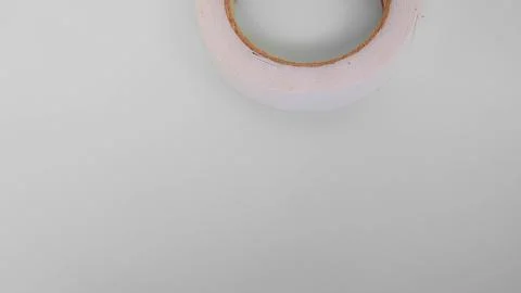 Double tape on a white background Stock Photos