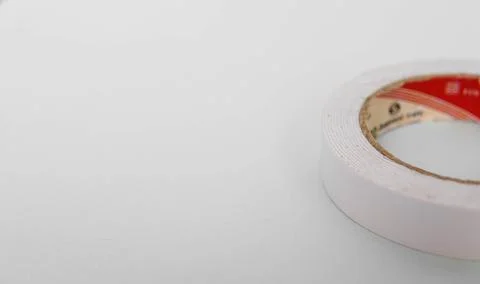 Double tape on a white background Stock Photos