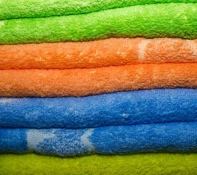 Double towels Stock Photos