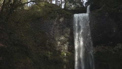 Double Waterfall Video stock 87946927