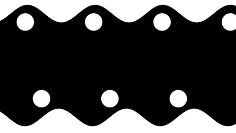 Double Wave Pattern Stock Footage 334342657