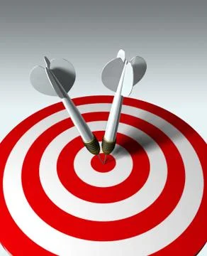 Double winner 库存插图