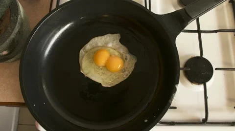 Double Yolk Egg Video stock 64862165