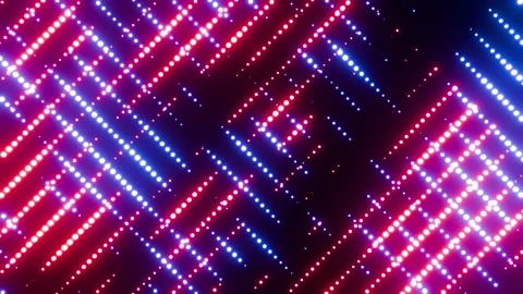 Doubled colored cross police red and blue VJ loop background for show0001-03 Stock Footage 344384177