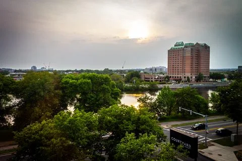 DoubleTree Suites by Hilton at the river Stock Photos