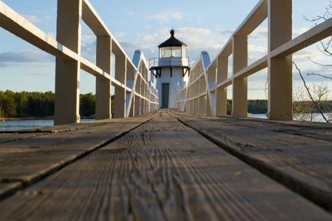 Doubling Point Lighthouse Stock Photos