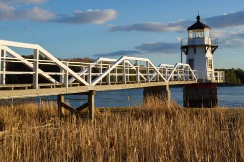 Doubling Point Lighthouse Stock Photos