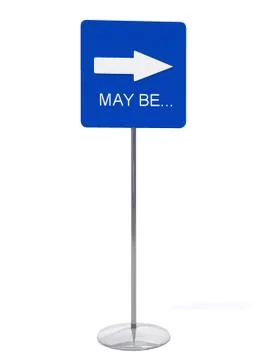 Doubt select direction Stock Illustration