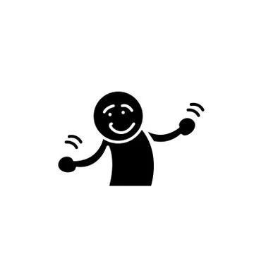 Doubts black icon, vector sign on isolated background. Doubts concept symbol 스톡 일러스트